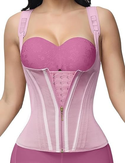 Corset gainant et amincissant lilas