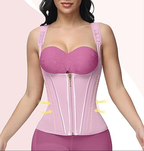 Corset gainant et amincissant lilas