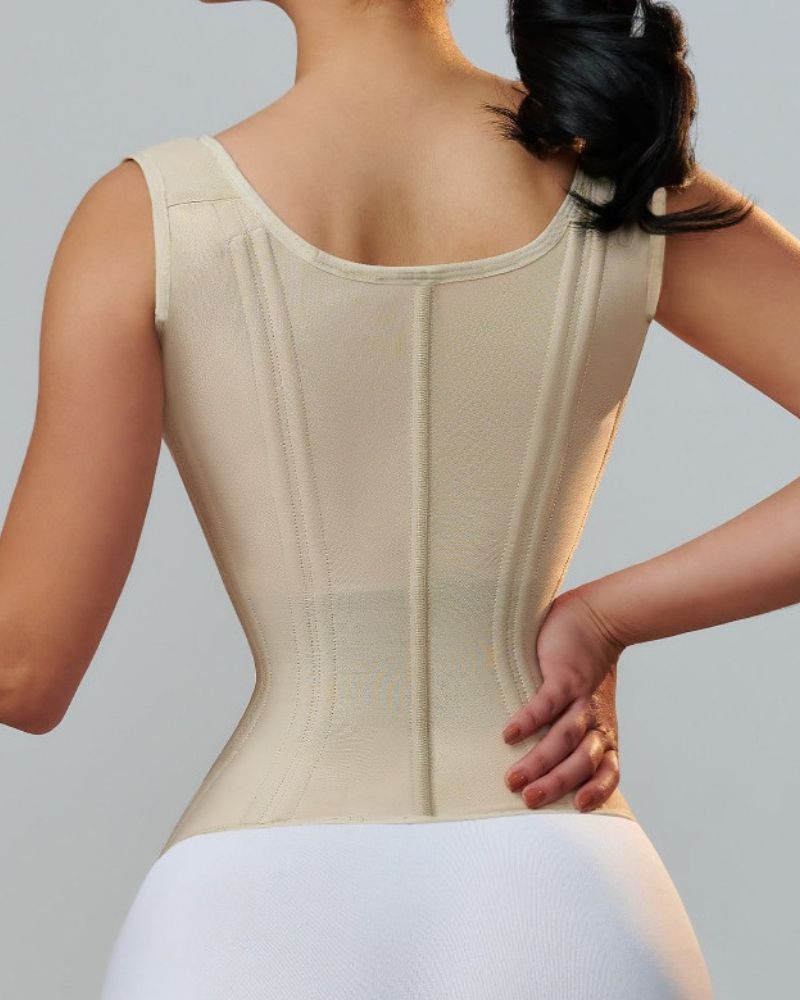 Corset gainant et amincissant beige