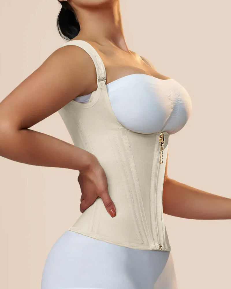 Corset gainant et amincissant beige